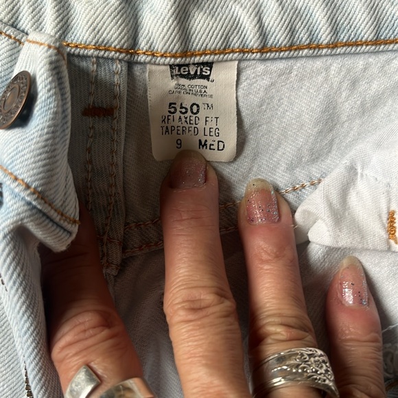 Levi’s 550 relaxed fit - size 9 - washed look - Picture 2 of 4